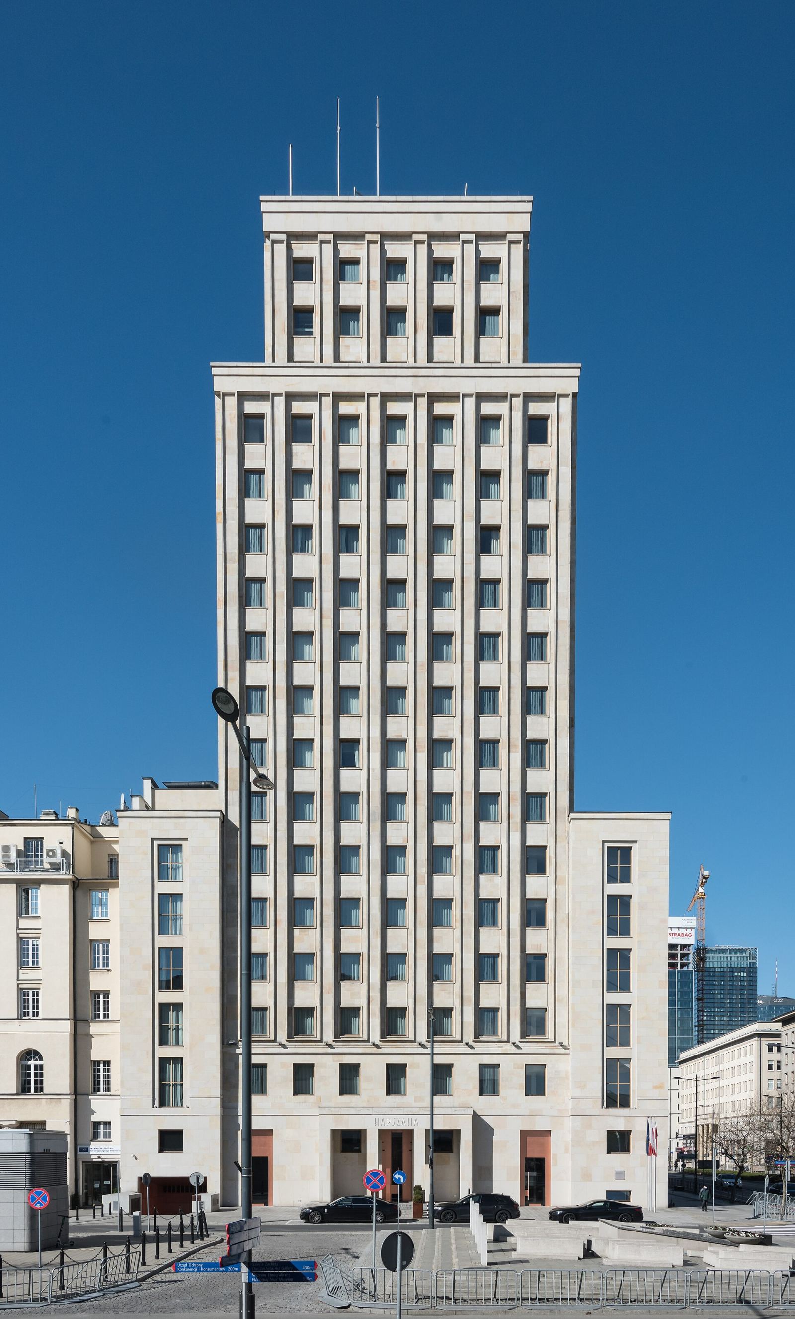 Budynek wieżowy gmachu d. Towarzystwa Ubezpieczeń Prudential, Warszawa