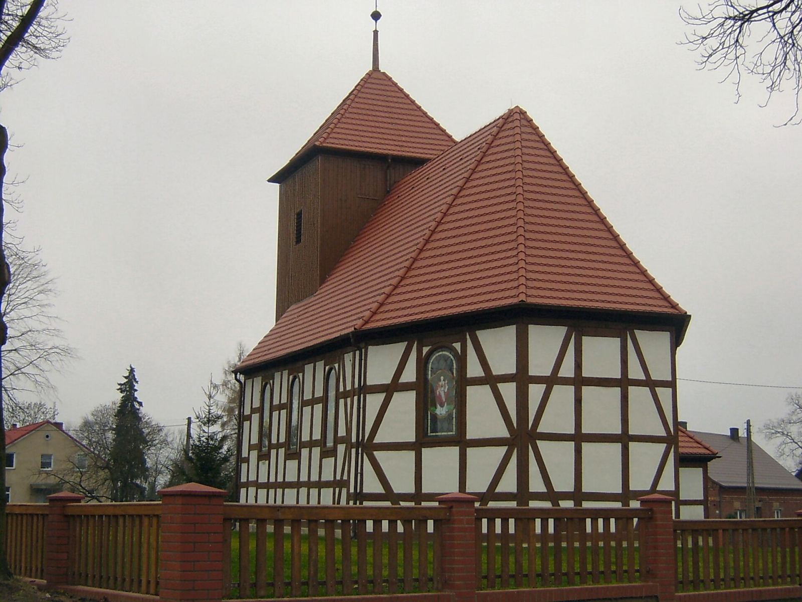 Kościół ewangelicki, ob. rzymskokatolicki filialny pw. św. Mikołaja, Wysoka