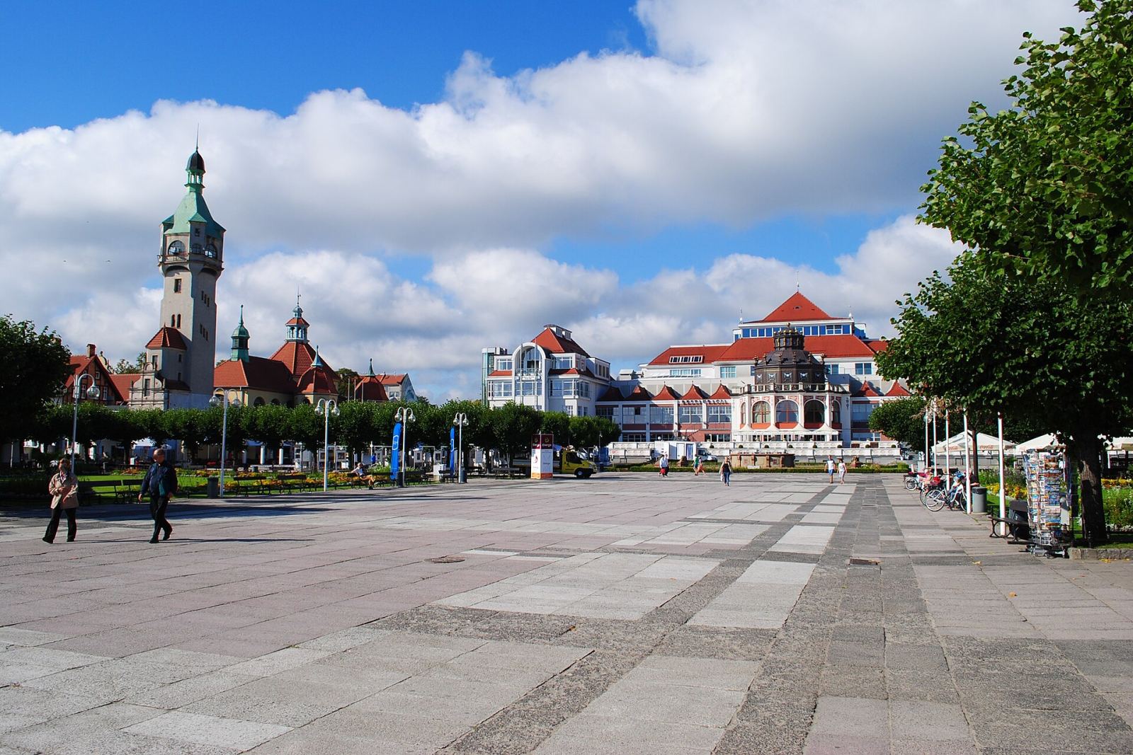 Ogród zdrojowy, ob. skwer kuracyjny, Sopot