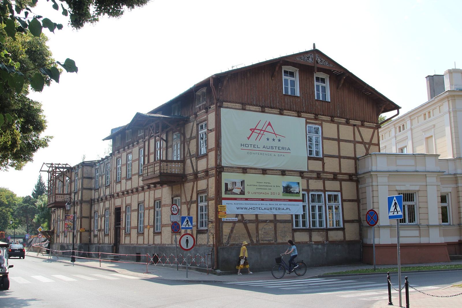 Północno-wschodnie skrzydło Hotelu Müllera, ob. budynek mieszkalny, Ciechocinek