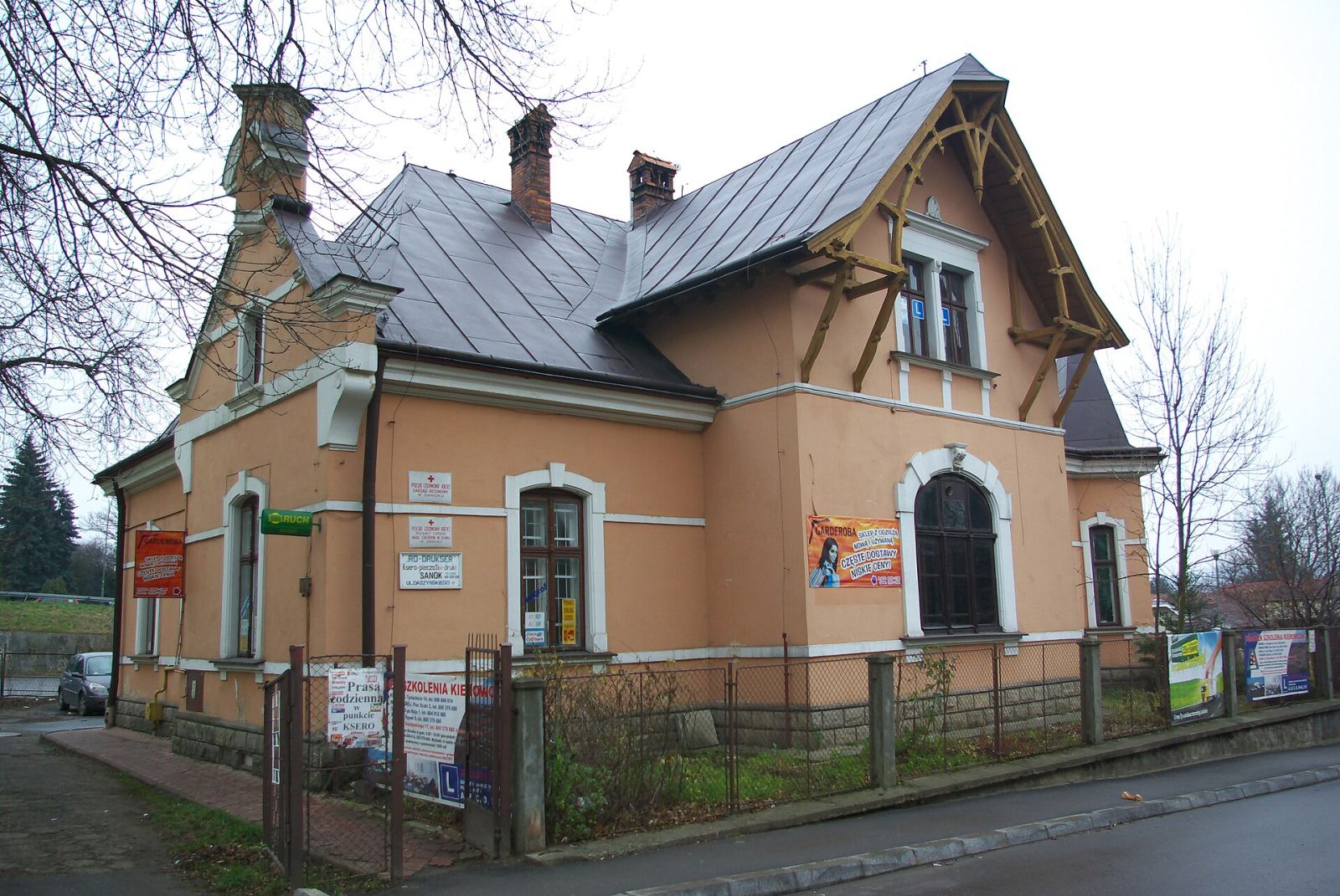 Dom, ob. siedziba PCK, Sanok