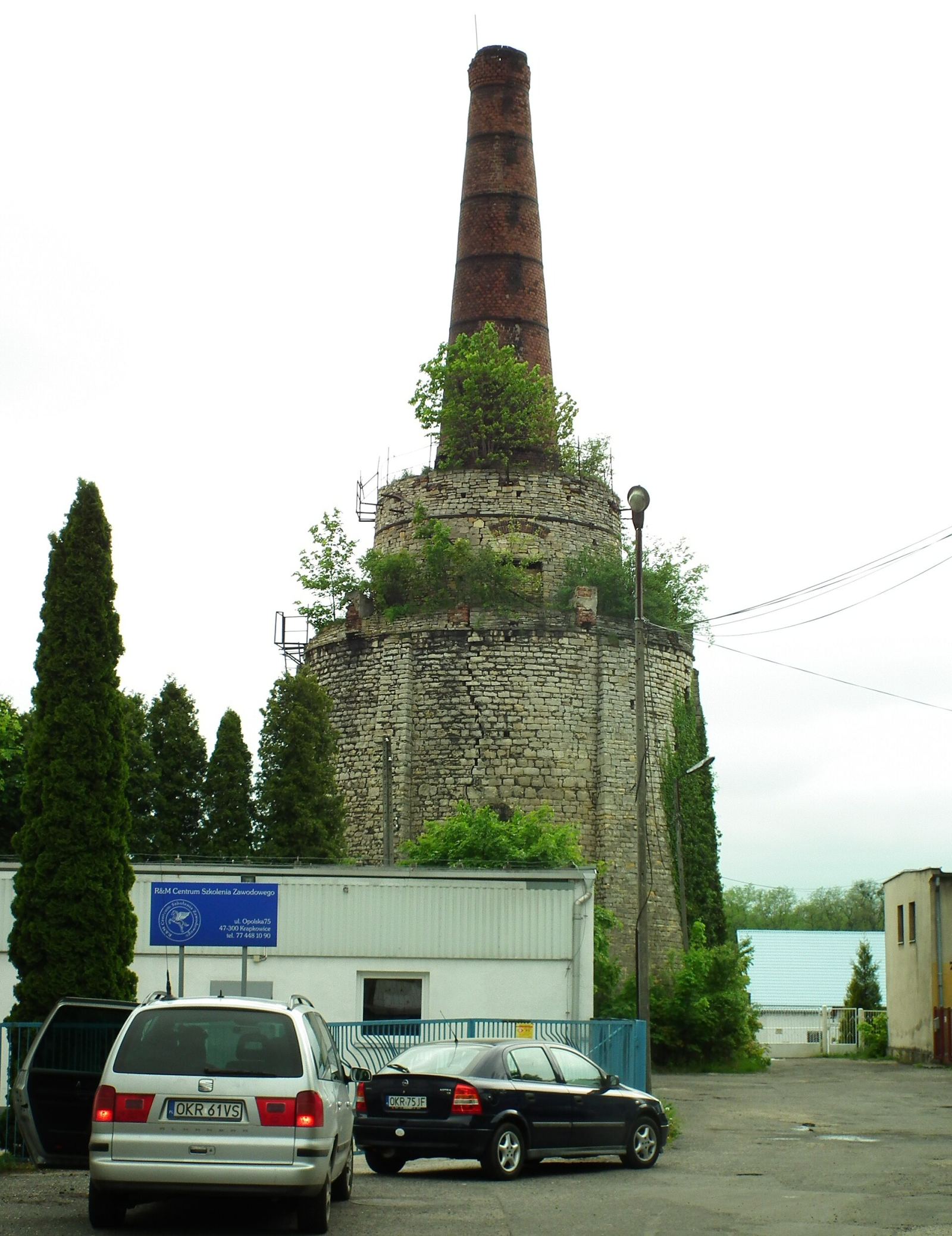 Piec wapienniczy szybowy, Krapkowice