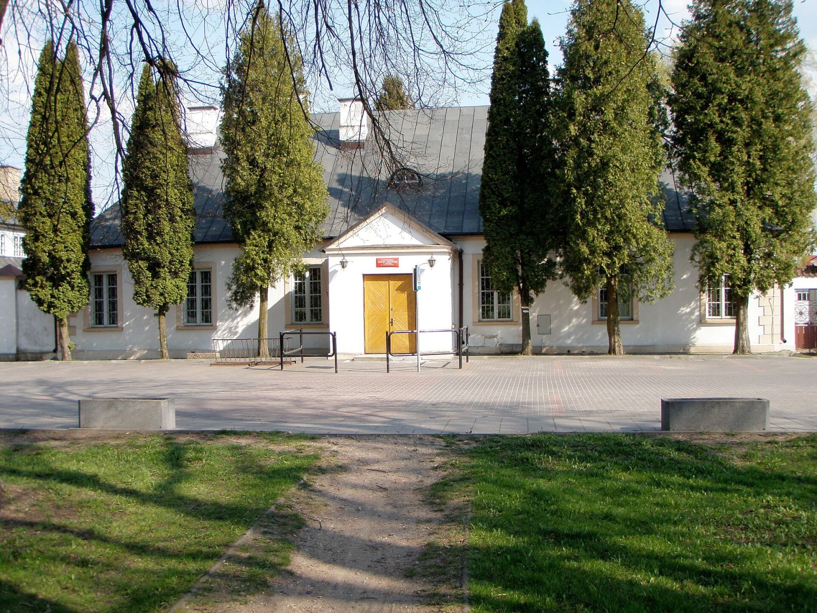 Poczta, ob. biblioteka publiczna, Augustów