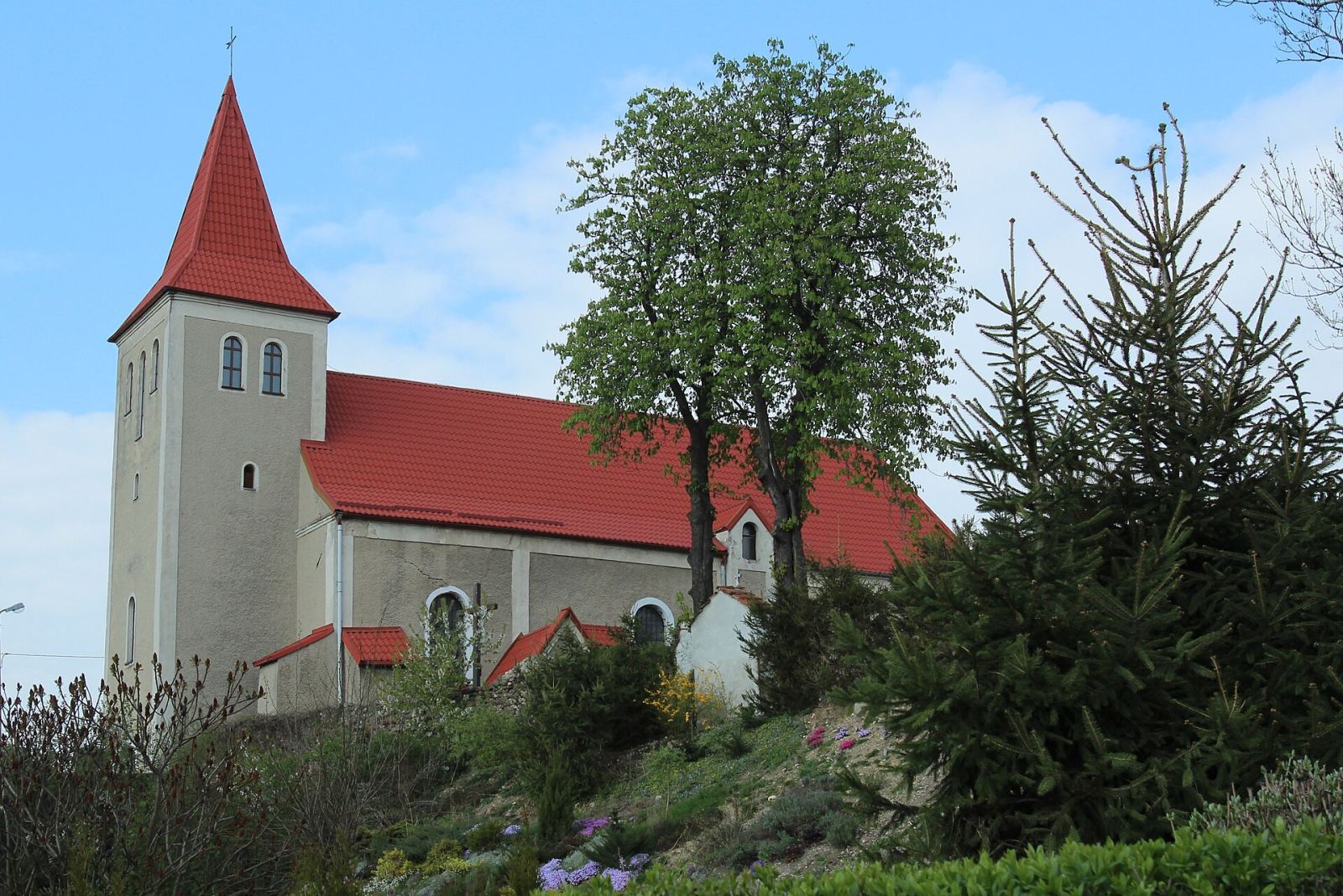 Kościół, ob. parafialny pw. św. Jerzego, Domaszkowice
