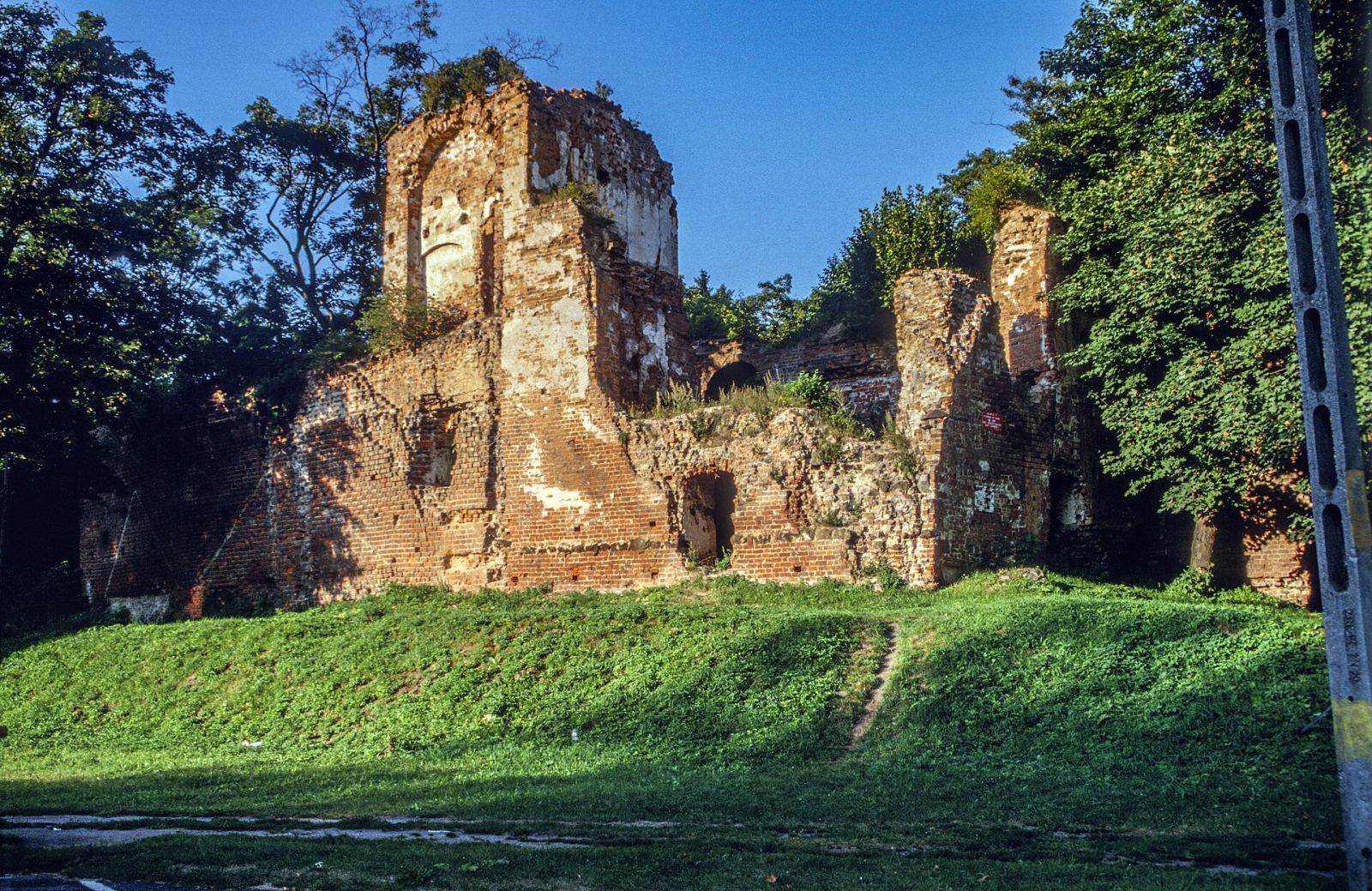 Ruiny zamku, Milicz