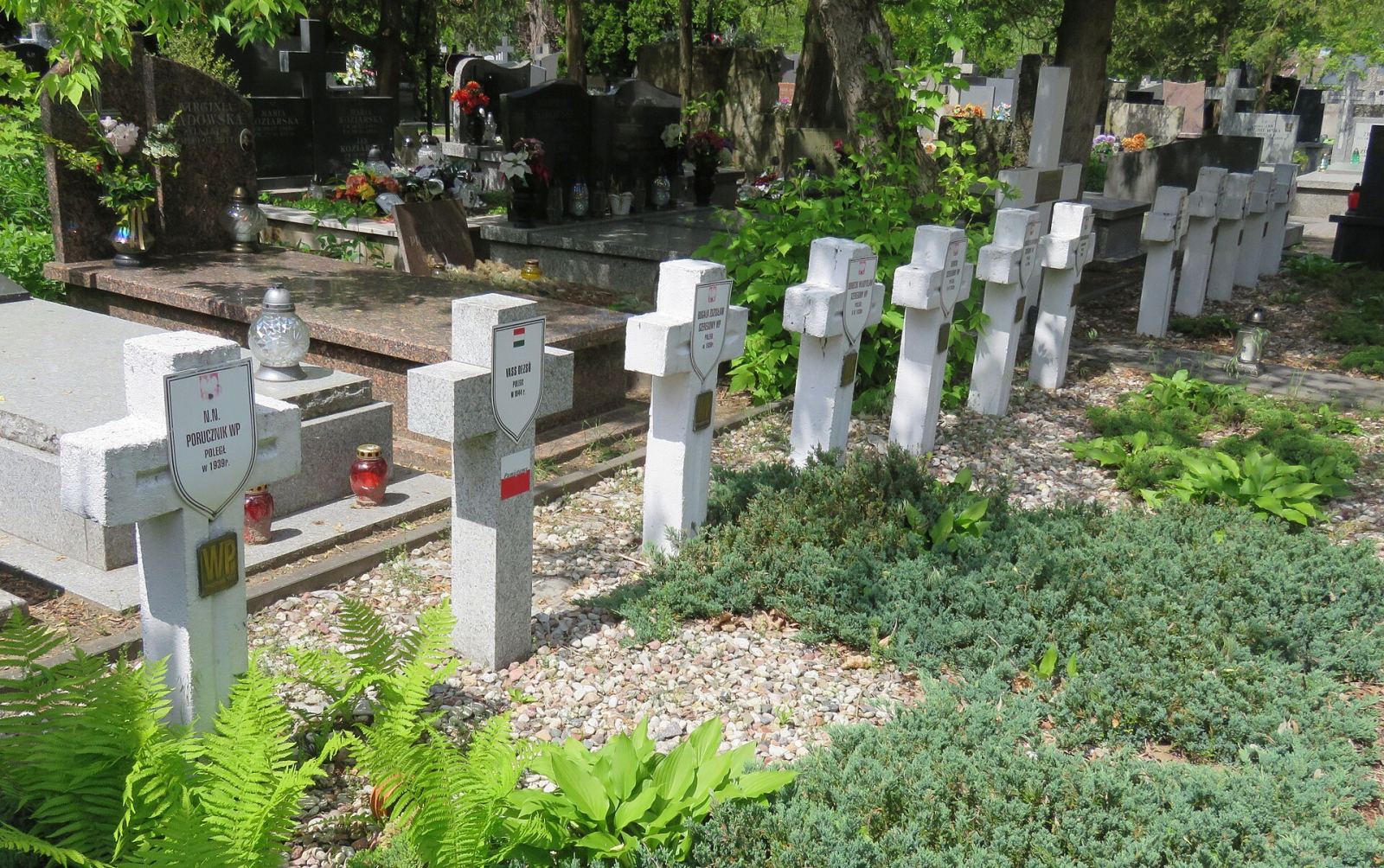 Kwatera żołnierska z II wojny światowej, Milanówek