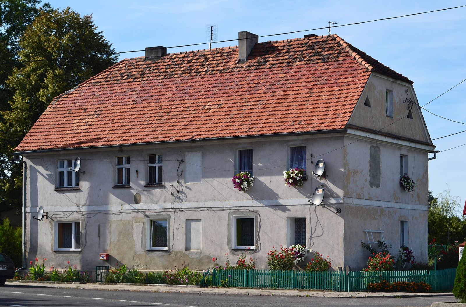 Dom gminny, ob. poczta, Kamienica