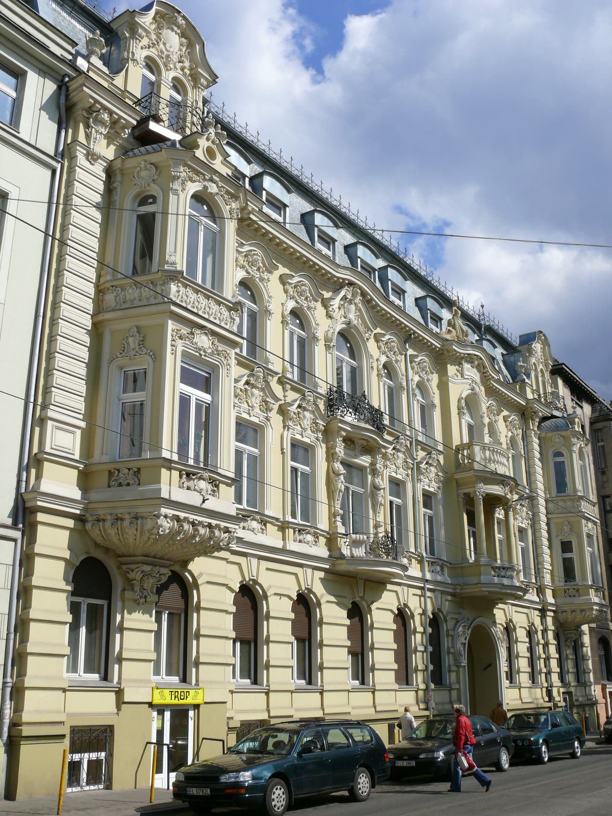 Kamienica z oficynami, Łódź
