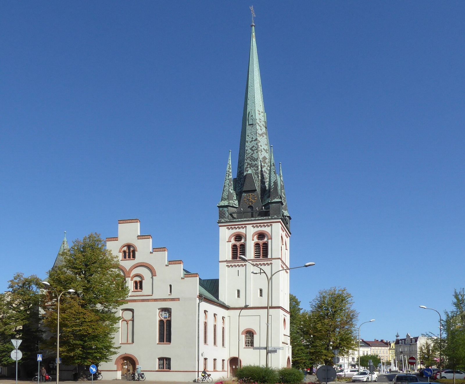 Kościół ewangelicki, ob. rzymskokatolicki parafialny pw. Chrystusa Króla, Świnoujście