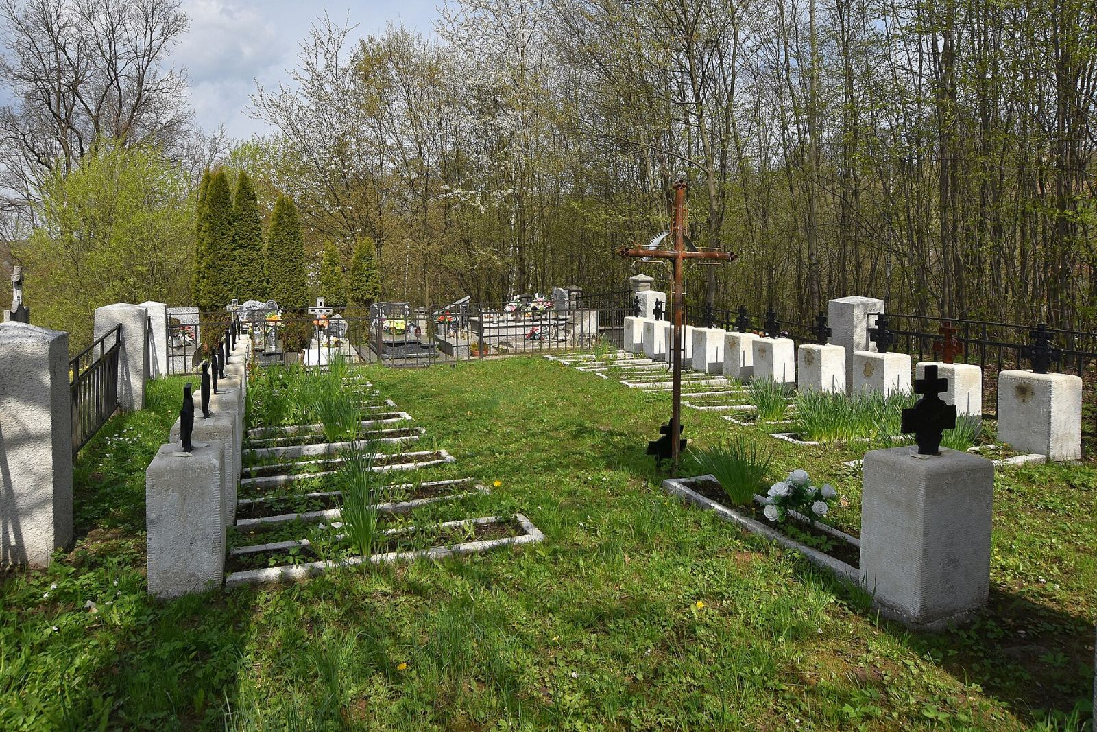 Cmentarz wojenny nr 156 z I wojny światowej, Siedliska