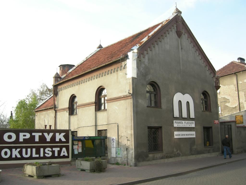 Synagoga, ob. izba muzealna, Mosina