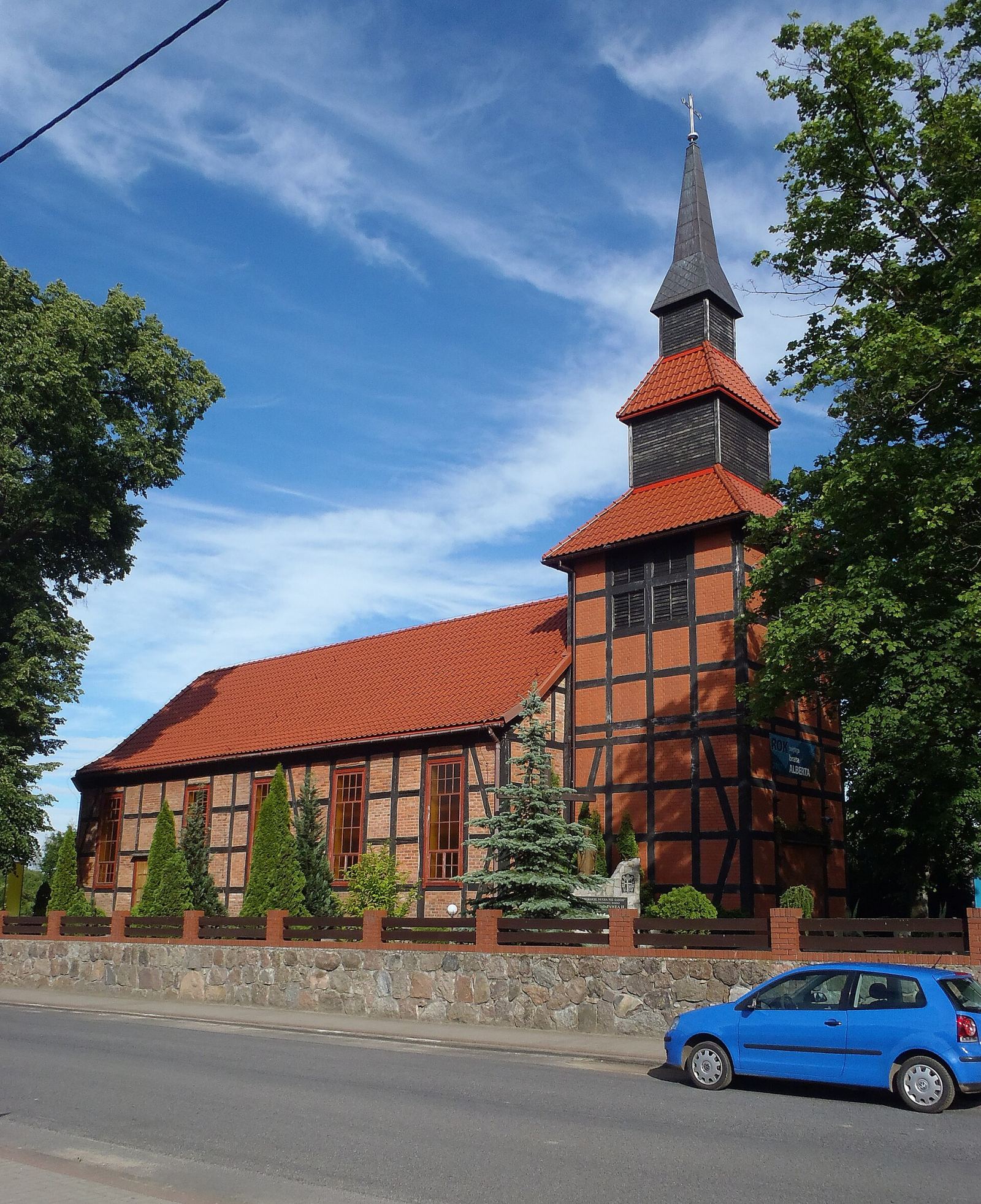 Kościół ewangelicki, ob. rzymskokatolicki parafialny pw. św. Judy Tadeusza, Stary Chwalim