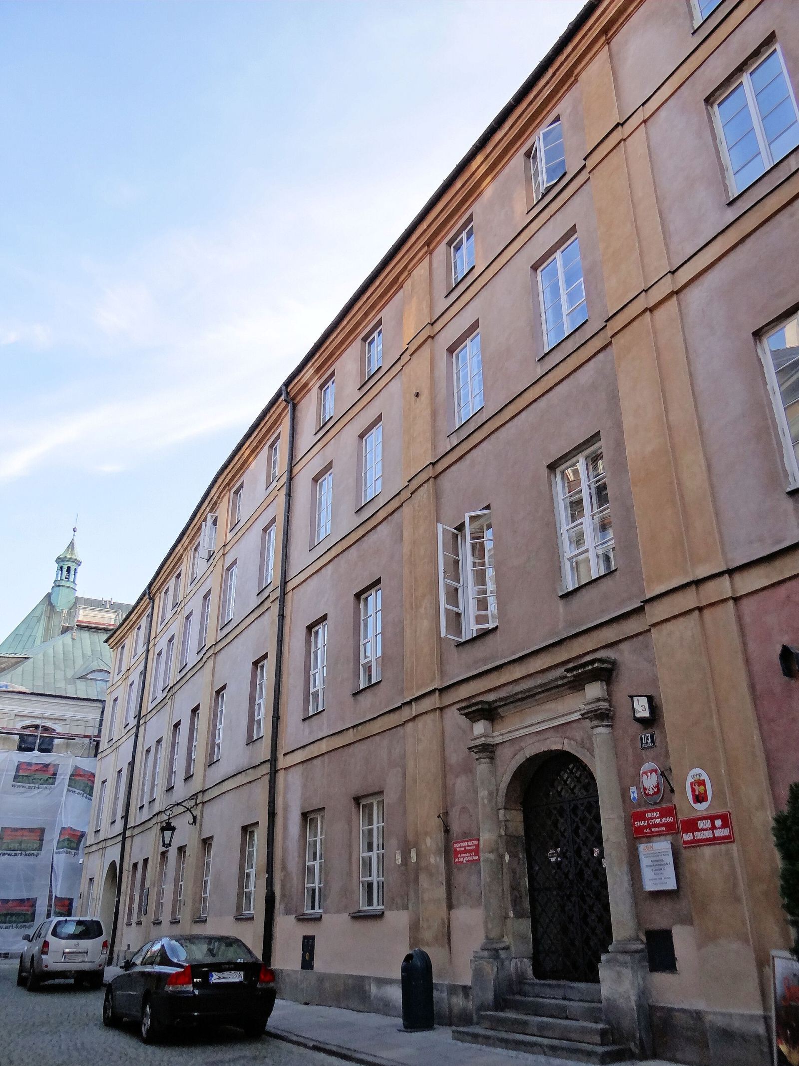 Konwikt jezuitów, ob. kamienica, Warszawa