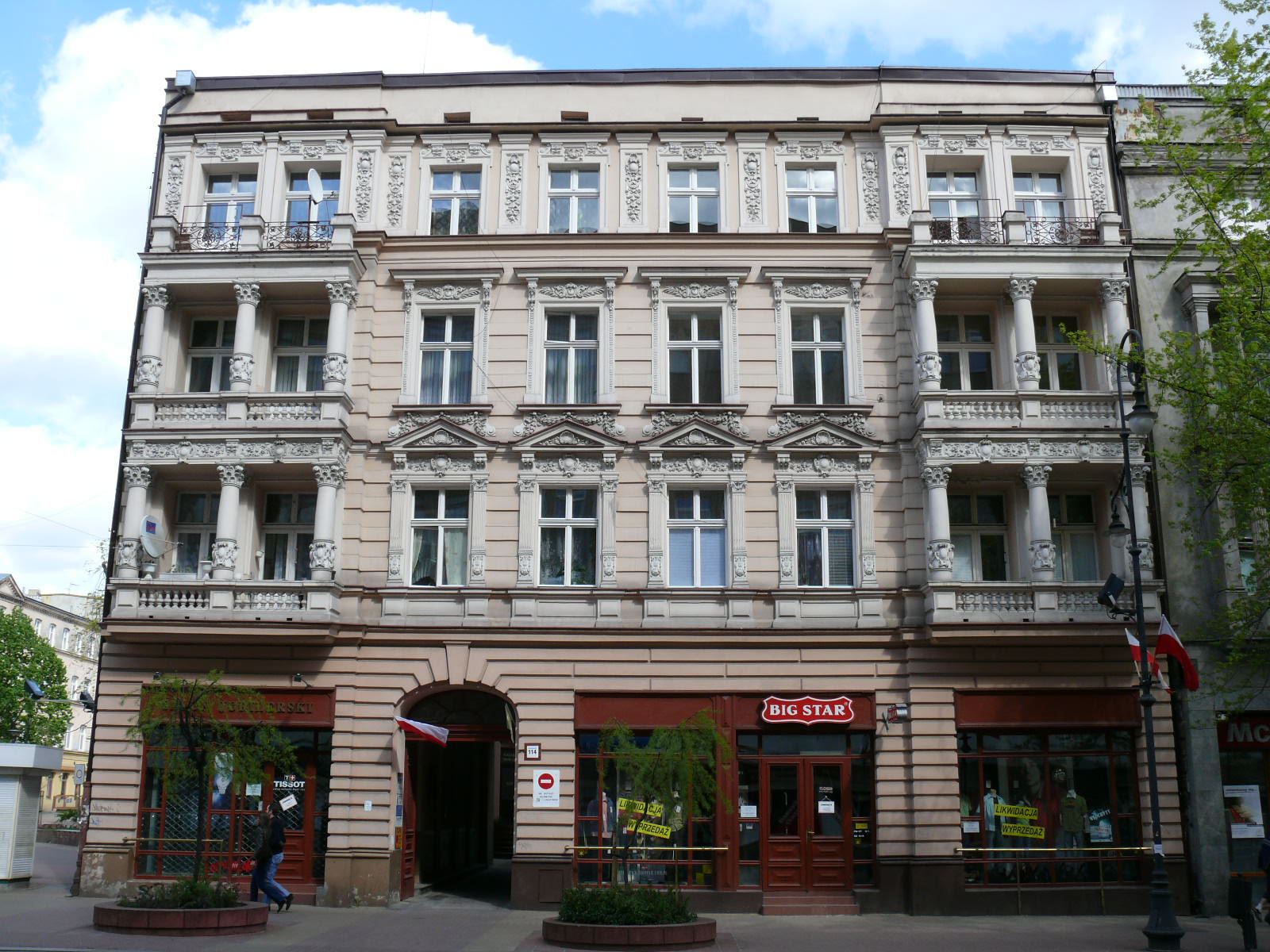 Kamienica z oficynami, Łódź