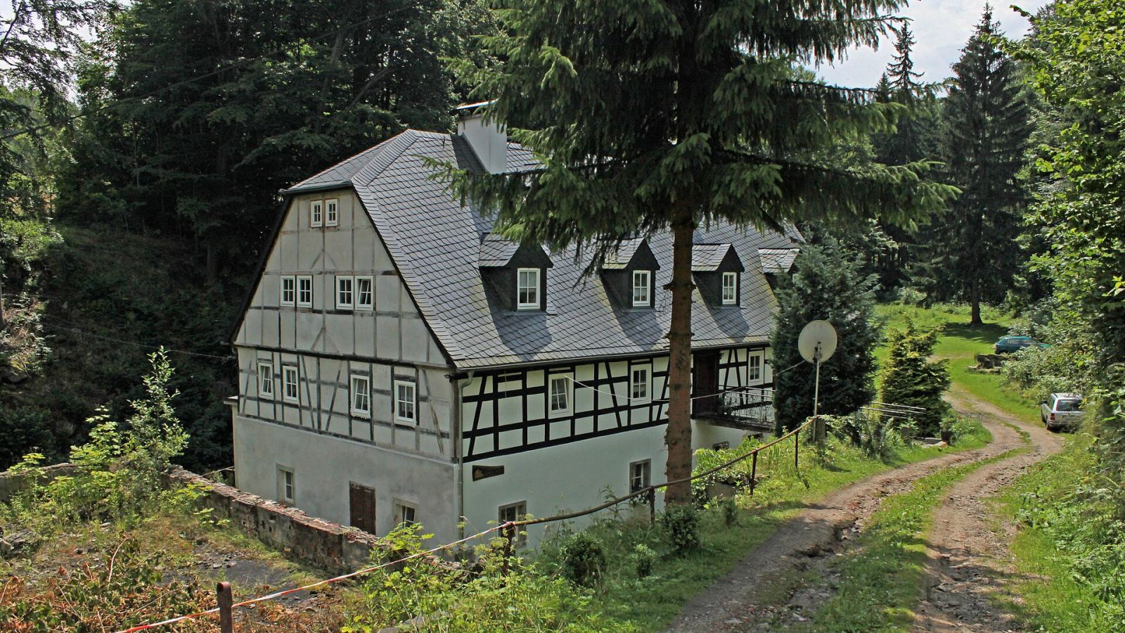 Młyn, Przesieka