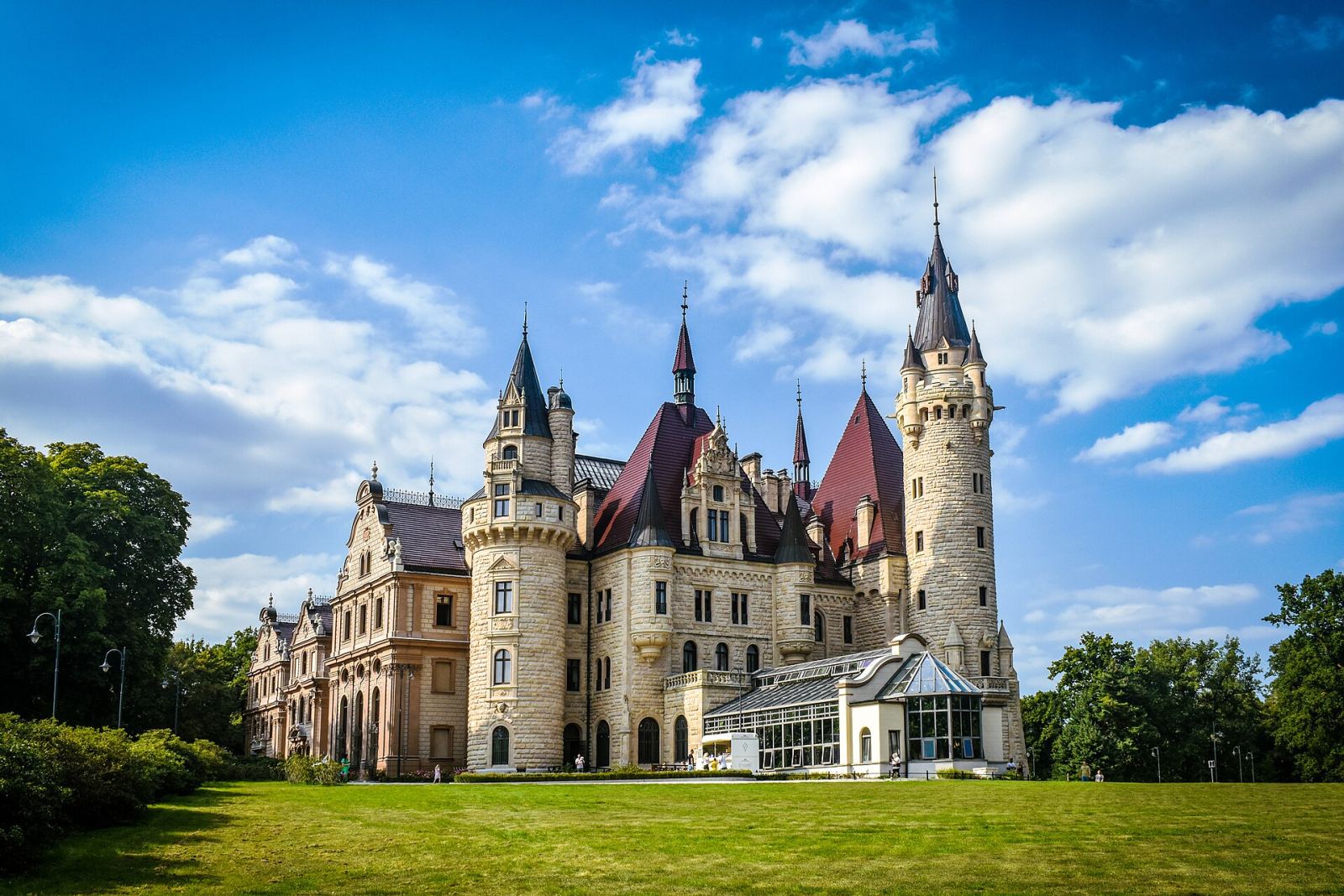 Zespół pałacowo-parkowy, Moszna