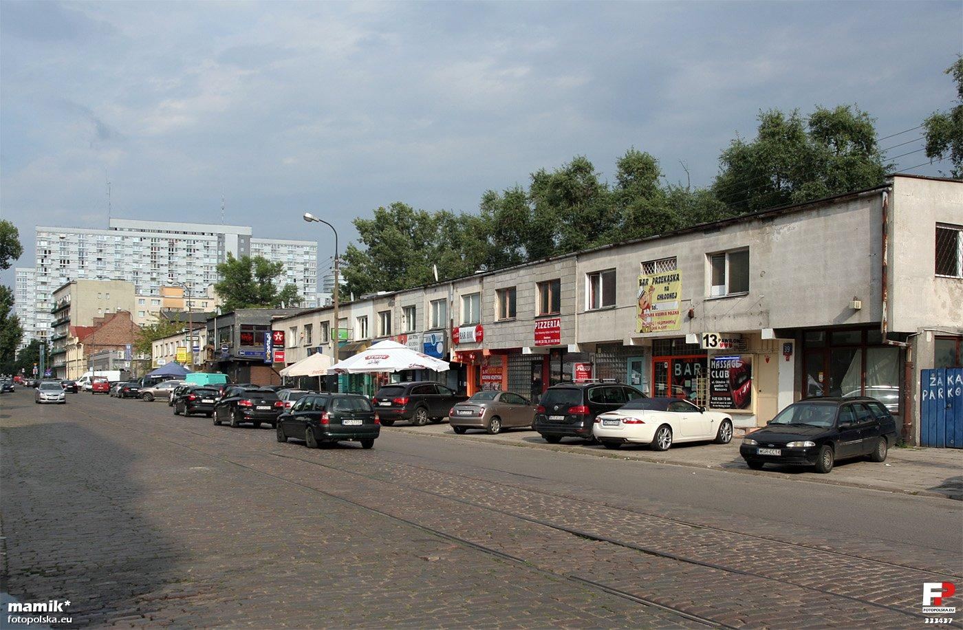 Założenie urbanistyczne ulicy Chłodnej, Warszawa