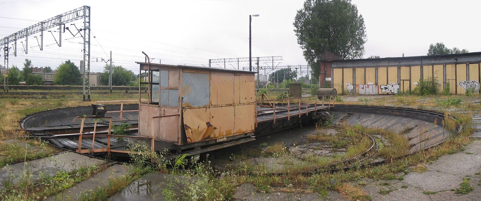 Obrotnica trakcyjna z infrastrukturą torową, Zielona Góra