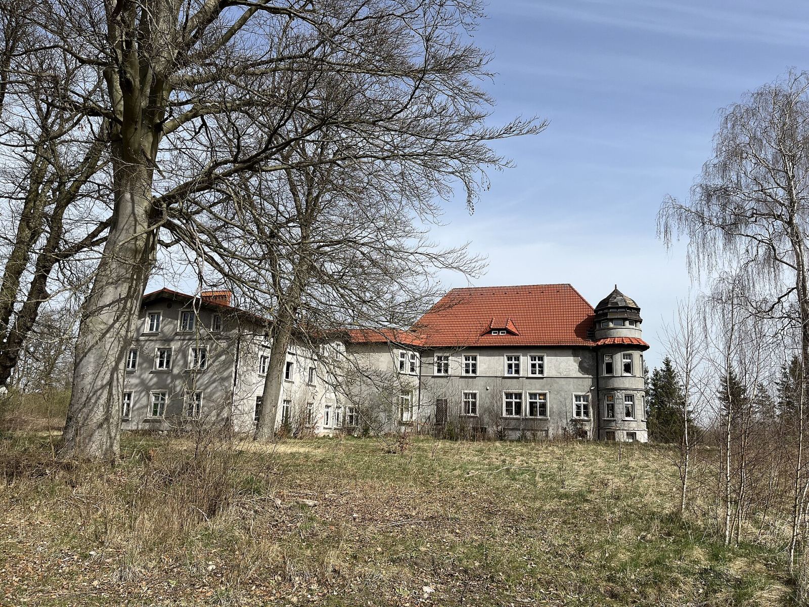 Zespół pałacowo-parkowy z reliktami folwarku, Małkowo