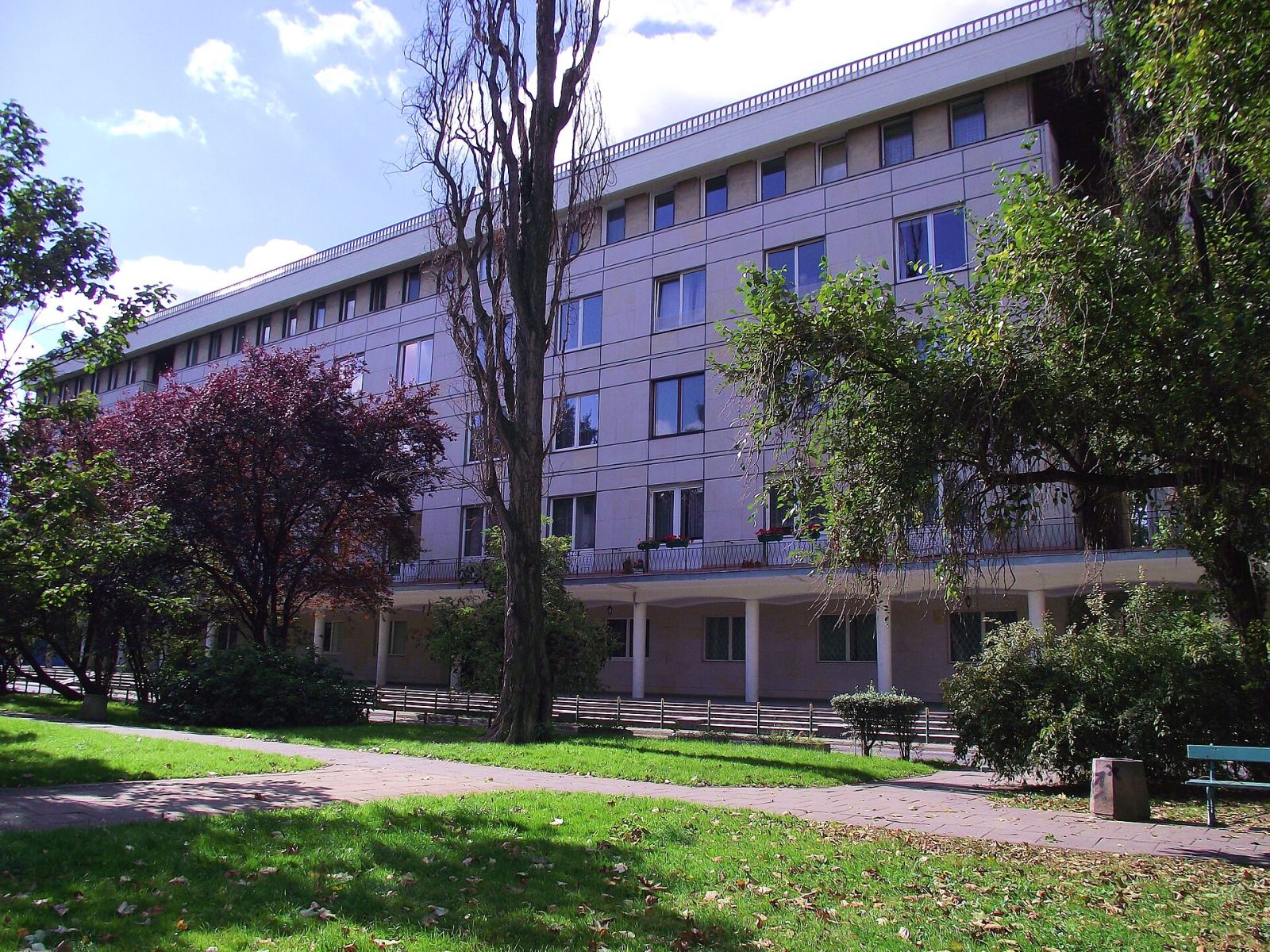 Zieleń komponowana, Warszawa