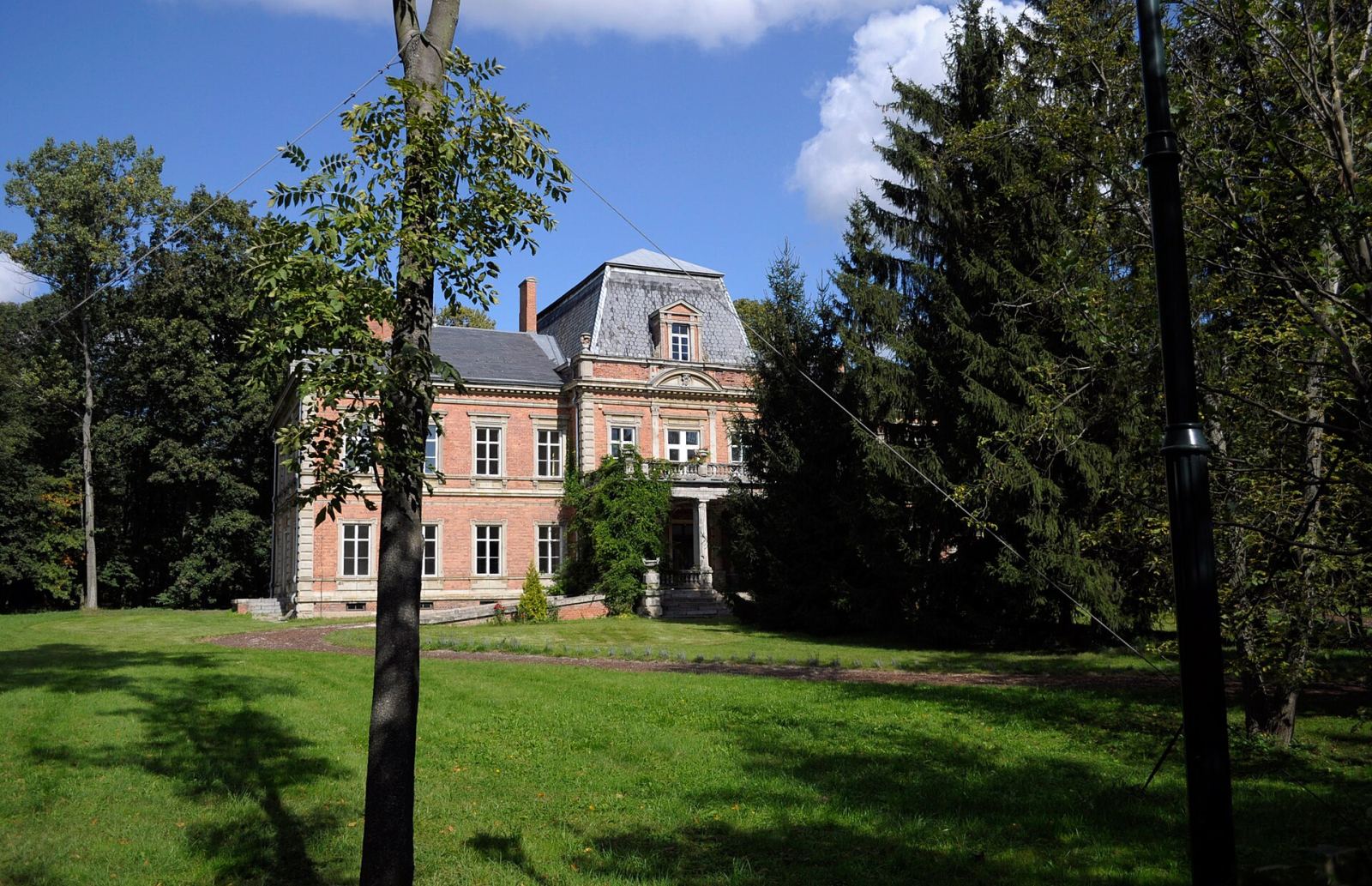 Zespół pałacowo-parkowy, Policzna
