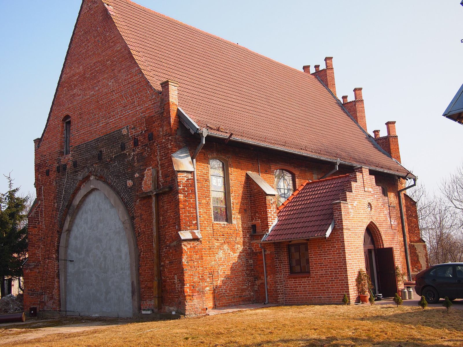 Ruina kościoła, Suchy Dąb