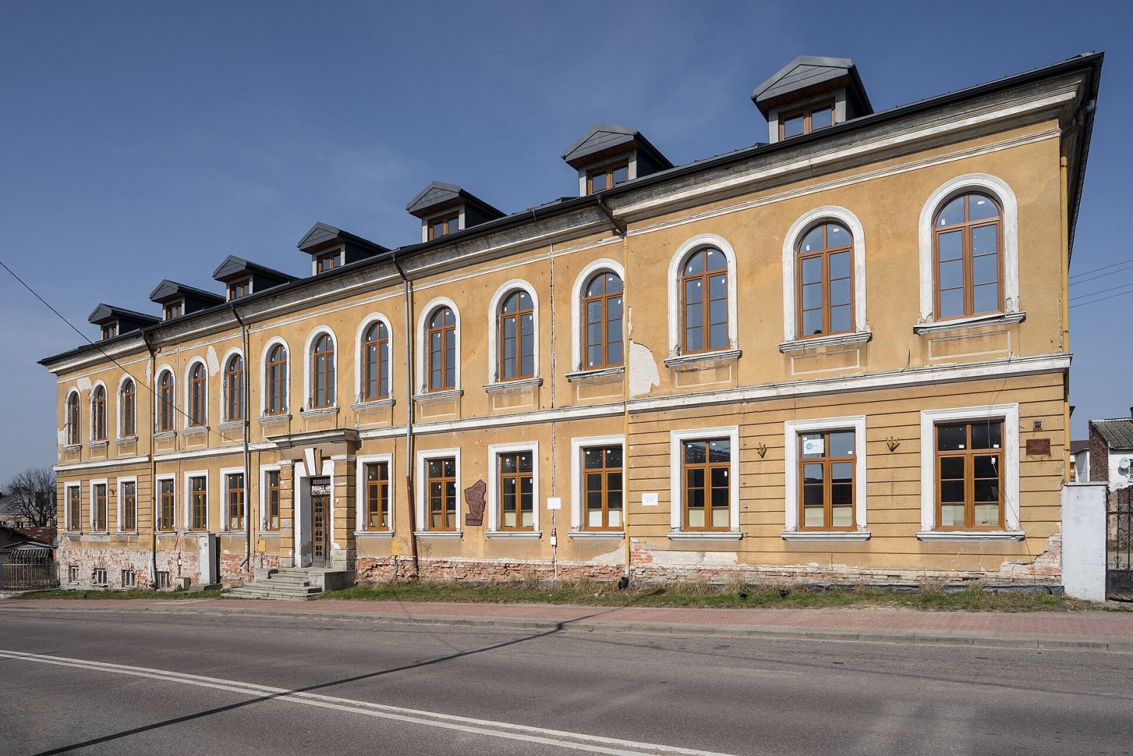 Szpital wojskowy, ob. budynek administracyjny, Łomża