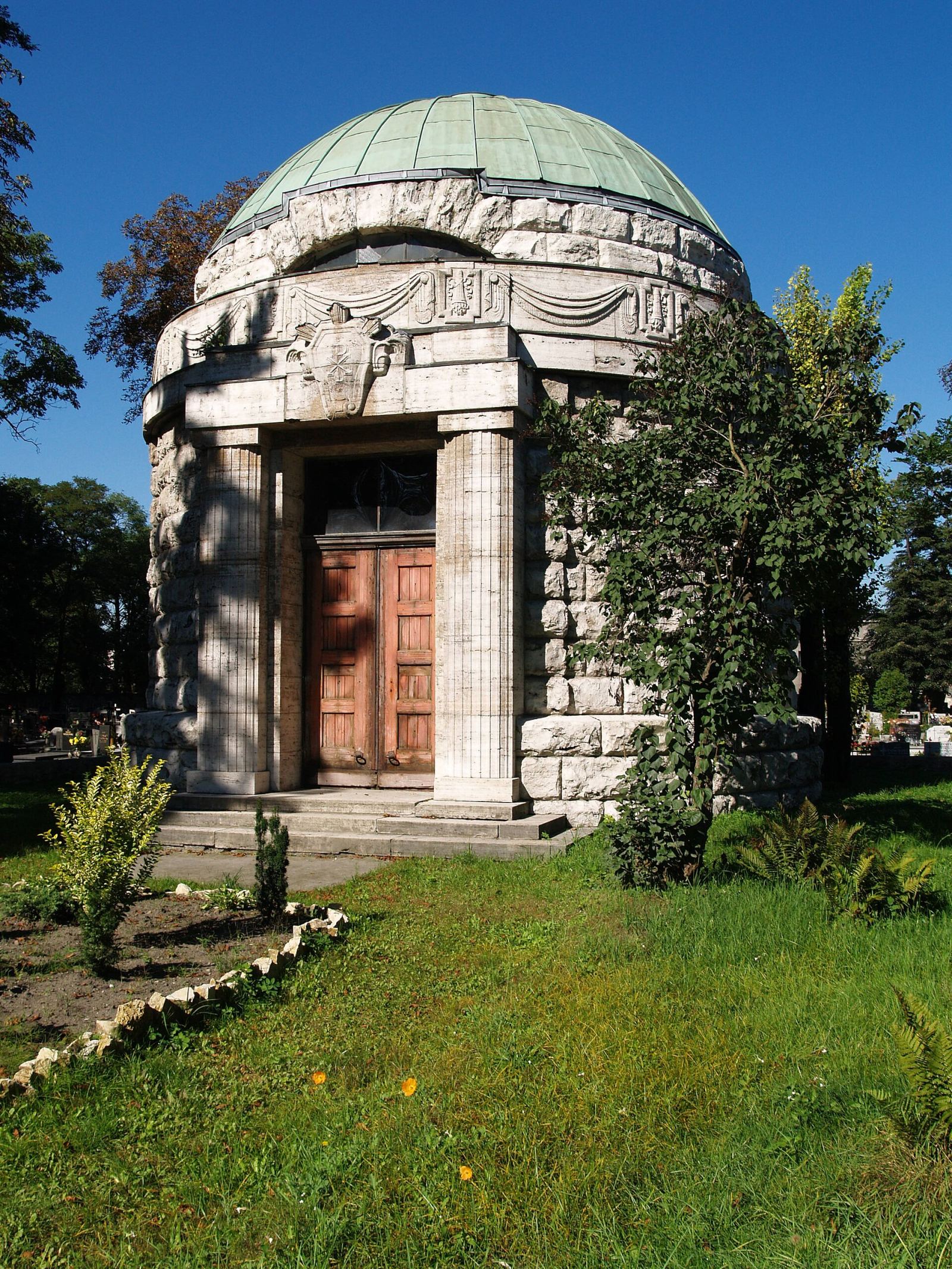 Mauzoleum rodziny Dietlów, ob. kaplica cmentarna ewangelicka, Sosnowiec