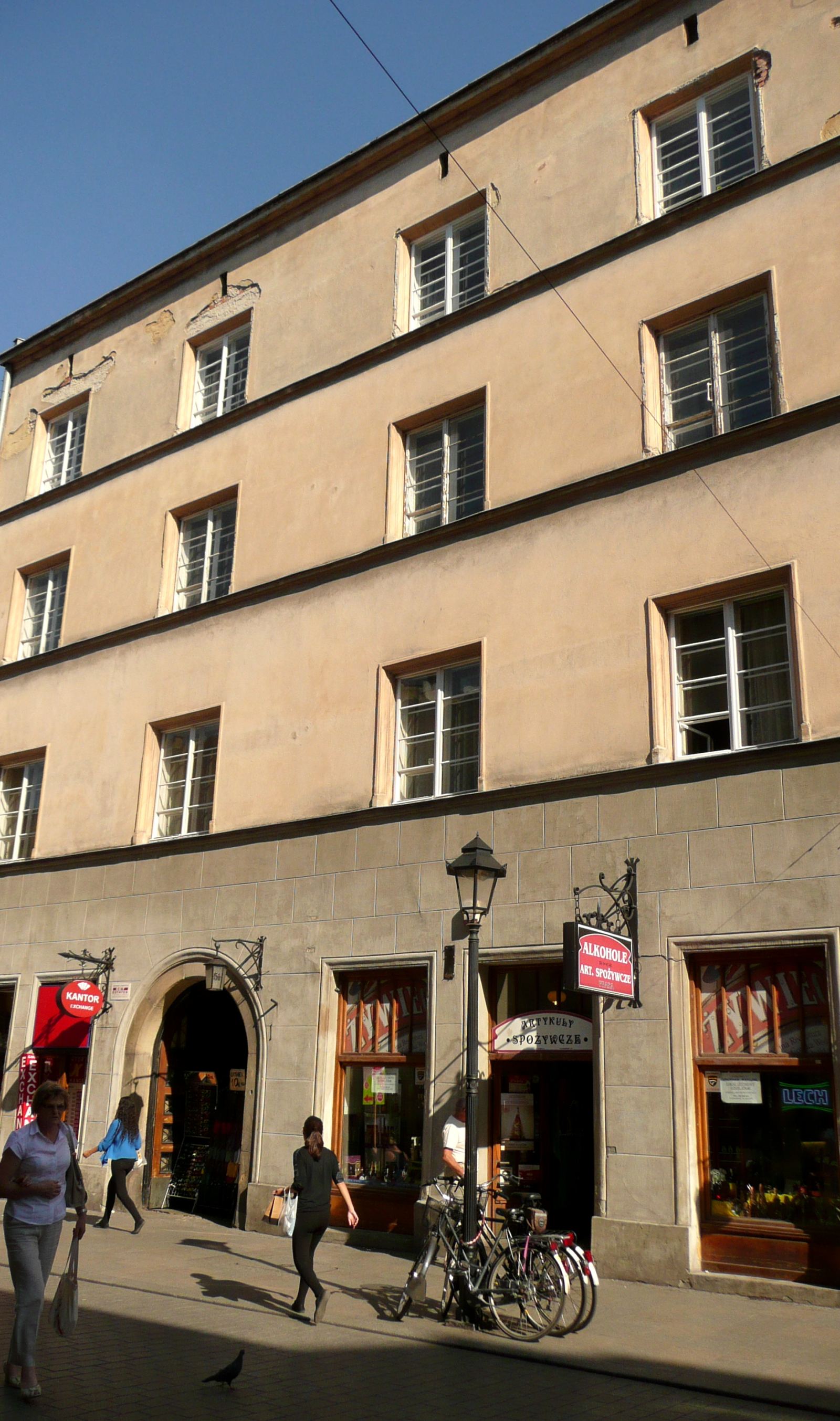 Kamienica, Kraków