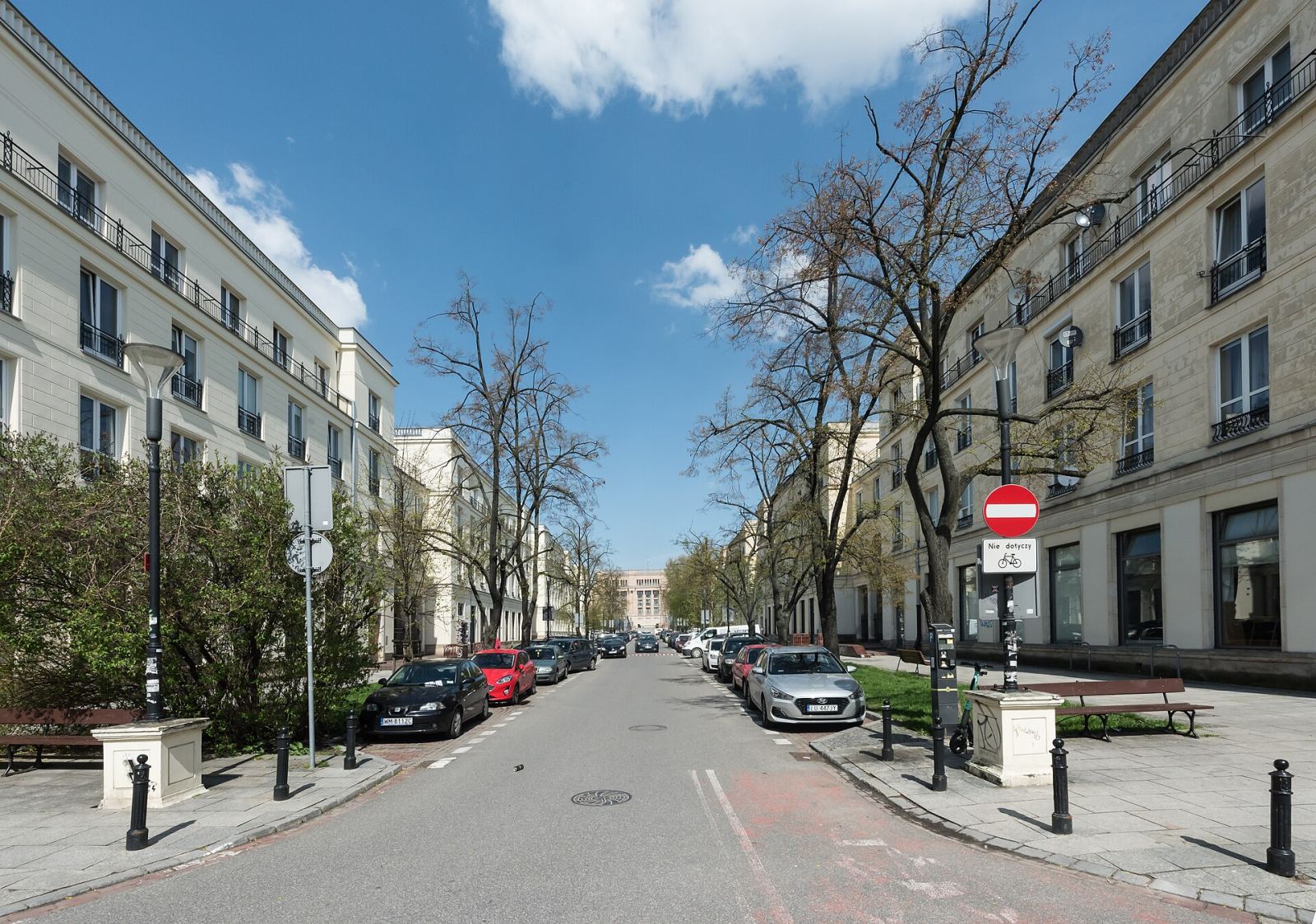 Układ osiedla Nowy Świat Zachód, Warszawa