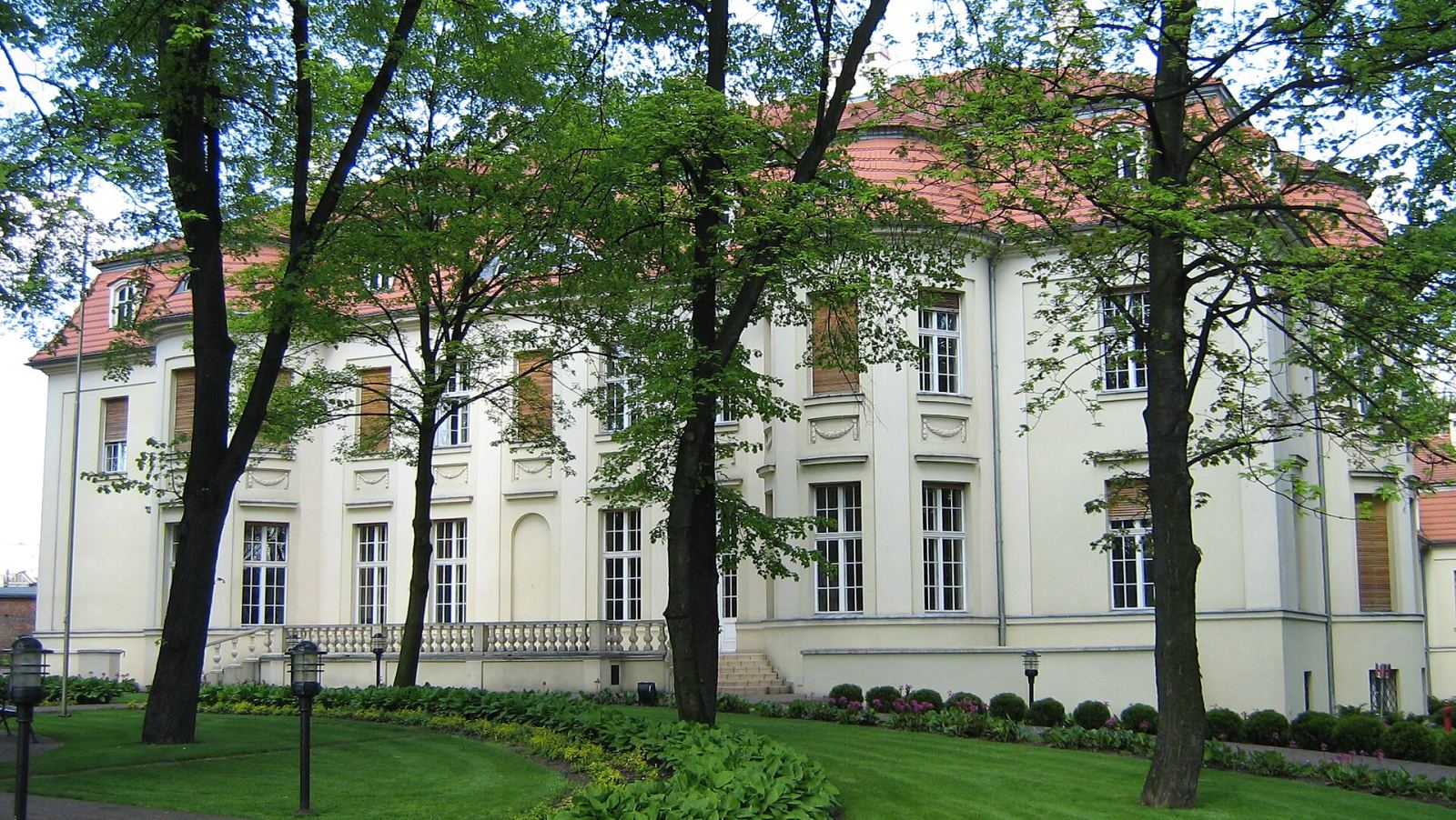 Park przypałacowy, Łódź