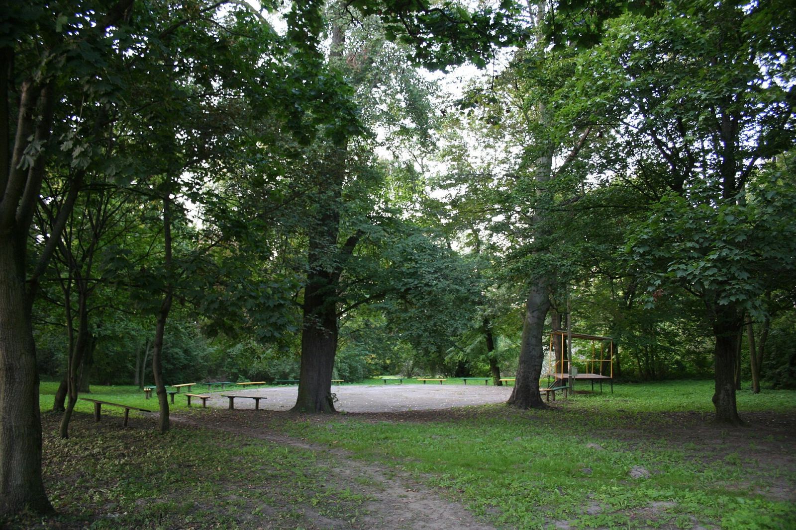Park, Śnieciska
