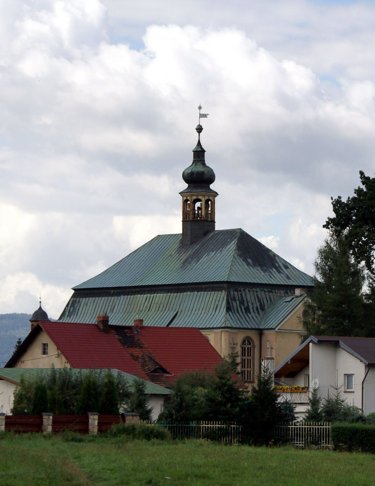 Kościół ewangelicki, ob. kościół rzymskokatolicki pw. Matki Boskiej Częstochowskiej, Podgórzyn